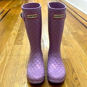 Hunter Rain Boots, Girls Size 3